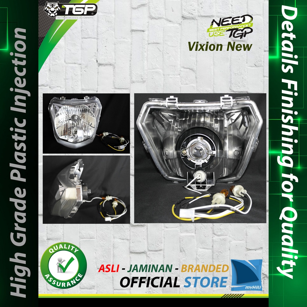 Reflektor / Lampu Depan YAMAHA Vixion New KOMPLIT - Front Lamp Assy TGP