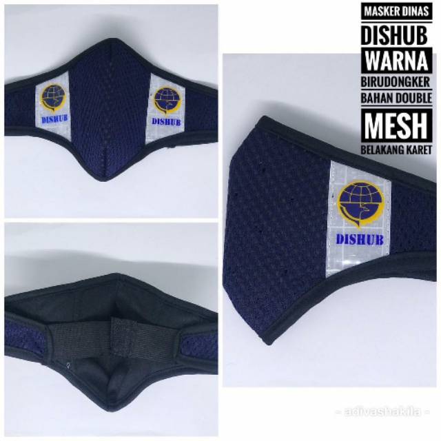 MASKER DOUBLEMESH LOGO DISHUB