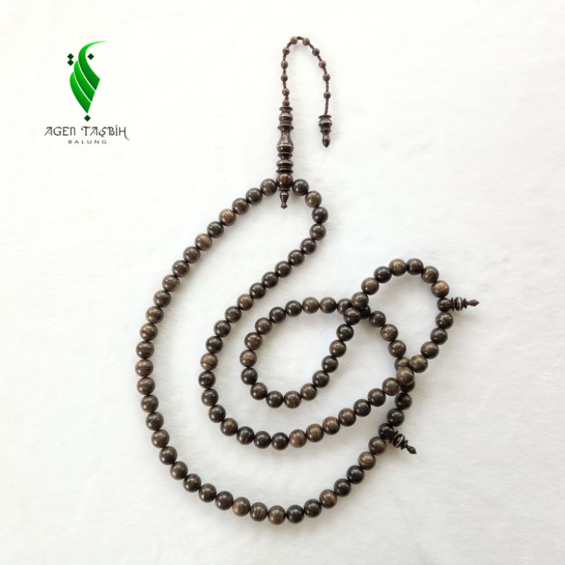 Tasbih Kayu Kalimasada Size 12mm &amp; 14mm Super!!, Tasbih Muslim 99 Butir, Tasbih Antik, Tasbih, Tasbih Kayu Langka Bertuah,