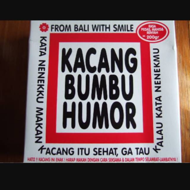 

Kacang bumbu humor khas bali