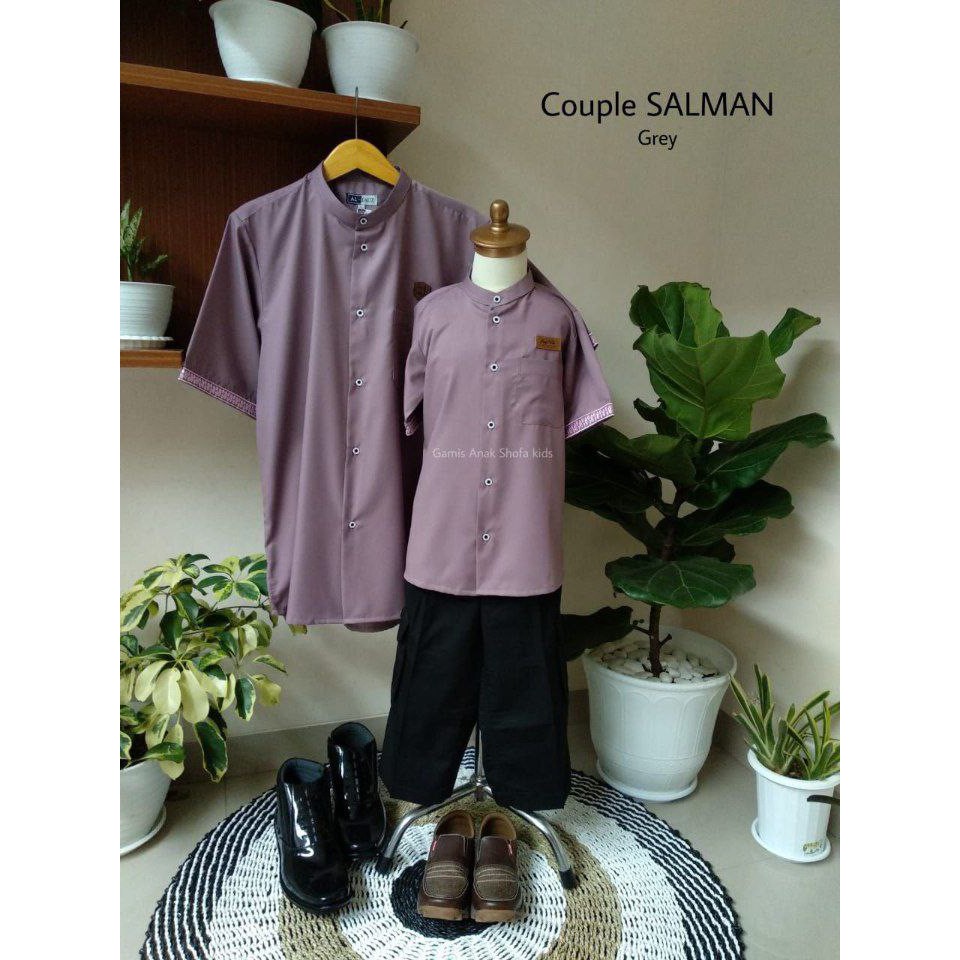 BAJU KOKO COUPLE ANAK / BAJU KOKO SHOFA KIDS SET SALMAN [BACA DESKRIPSI]