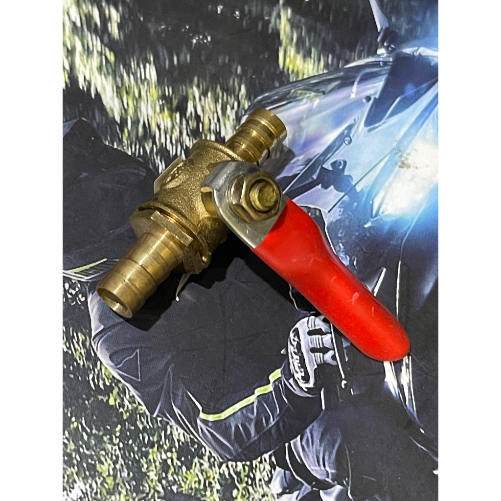 [1 PCS] KRAN BENSIN KUNINGAN MOTOR UNIVERSAL KERAN BENSIN 1/4 LOSPACK