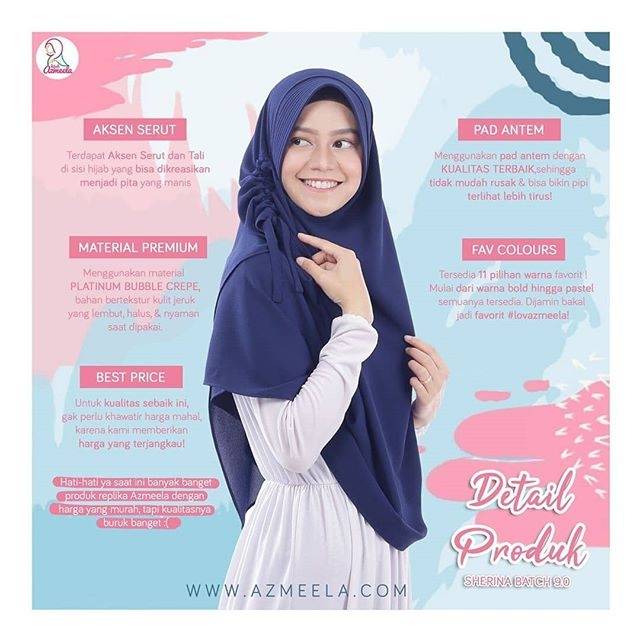 JILBAB INSTANT SHERINA AZMEELA