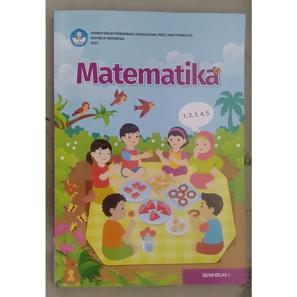 

Buku Paket Kurikulum Merdeka Kemendikbud| Matematika Kelas 1 Sem 1&2
