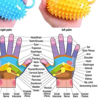 Bola Terapi Tangan Stroke Melatih Motorik Otot Tangan - Finger Grip Ball