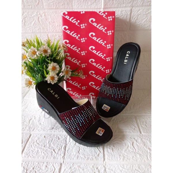 Sandal wedghes calby murah-8