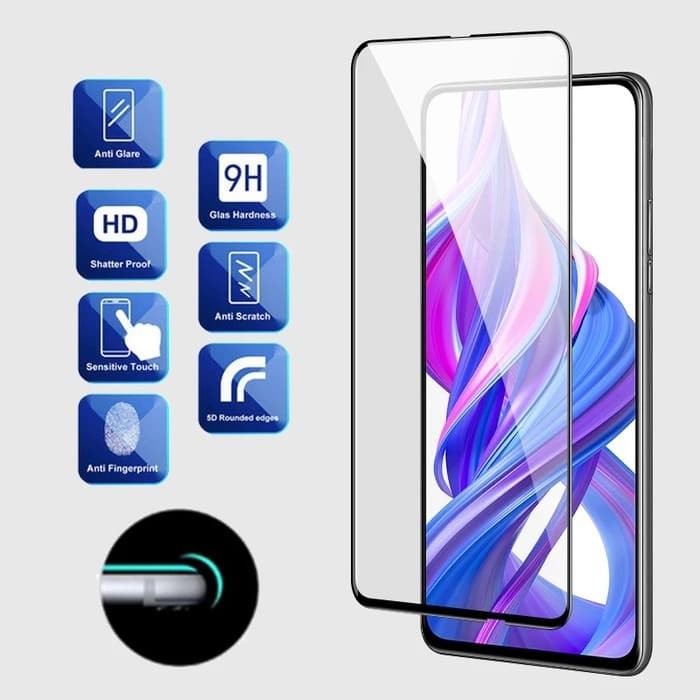 TEMPERED GLASS FULL HD INFINIX S5 S5 LITE X652 – FULL LEM COVER