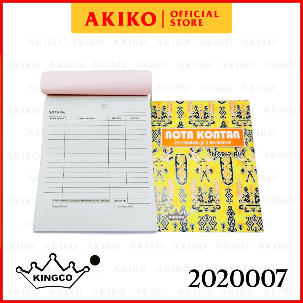 

Nota NCR 1/2F 2Ply Kingco