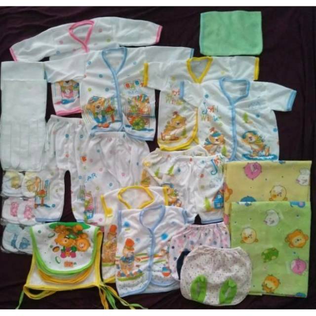 PAKET HEMAT Perlengkapan baju bayi baru lahir