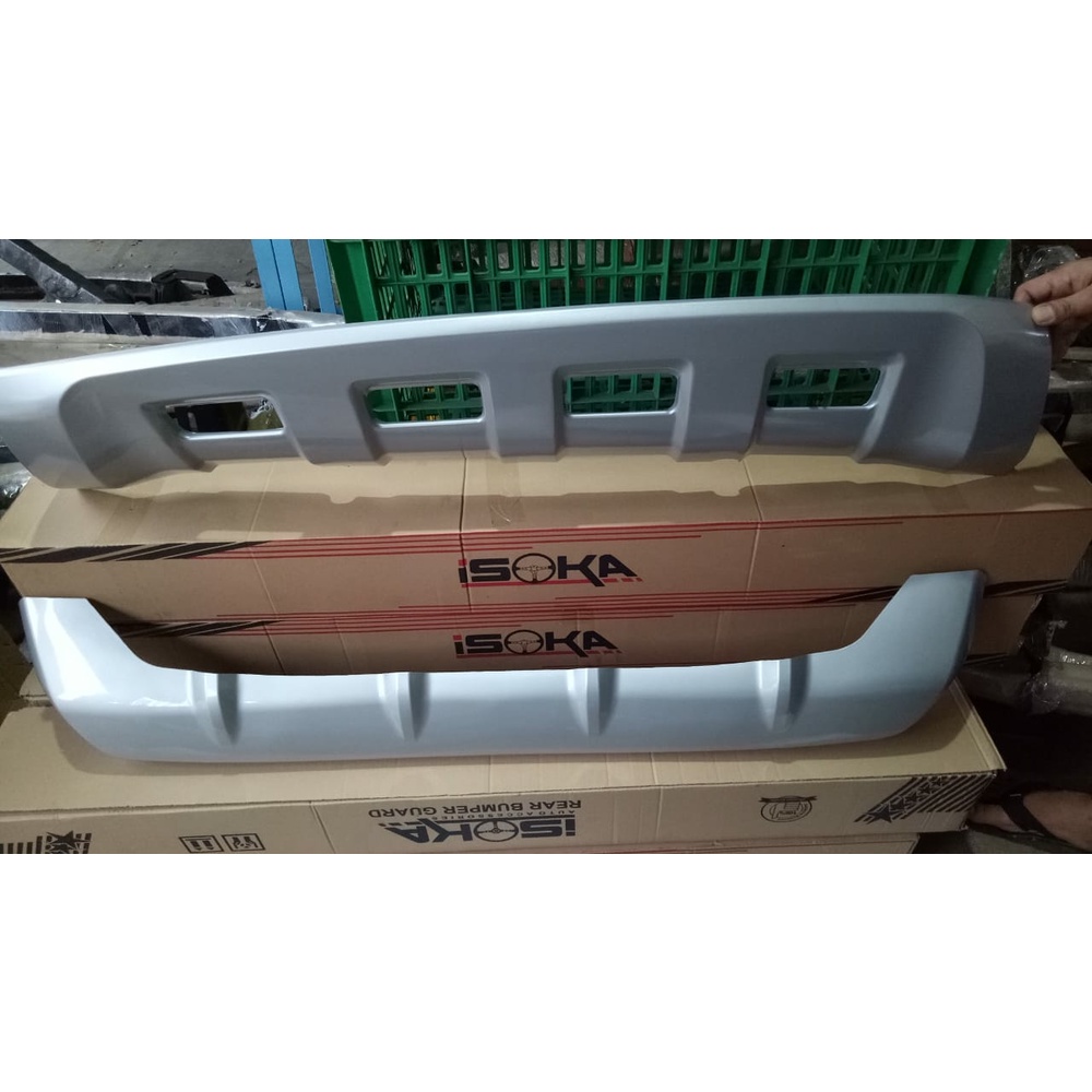 SKID PLATE PAJERO SPORT 2016 (DEPAN+BELAKANG) COVER BUMPER PAJERO 2016 AKSESORIS PAJERO 2016