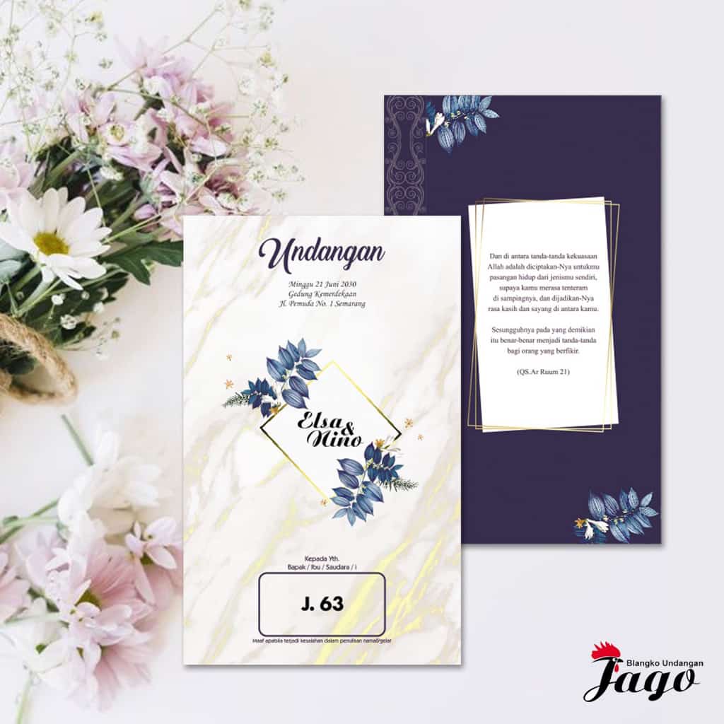 undangan pernikahan jago 63