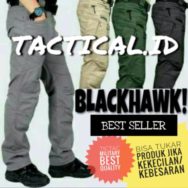 CELANA TACTICAL BLACKHAWK KEMPOL PRIA DEWASA -ALEXAGROSIR