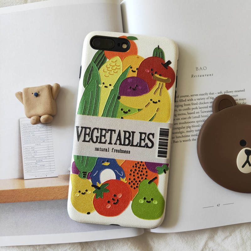 Vegetable hardcase fullprint case all type