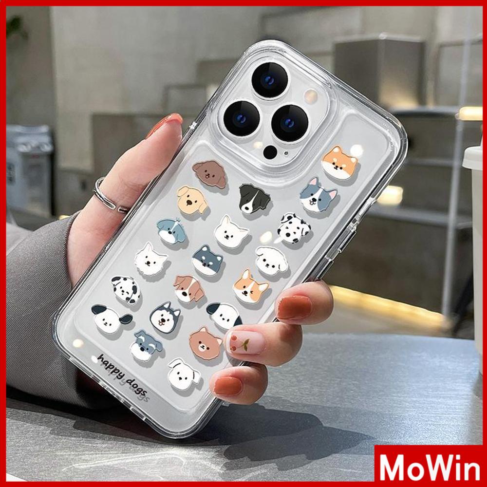 iPhone Case HD Acrylic Hard Case High Clear Metal Button Protection Camera Shockproof Cartoon Cute Compatible with iPhone 14 Pro Max 14 Plus 13 Pro Max 12 Pro Max 11 XR 7Plus