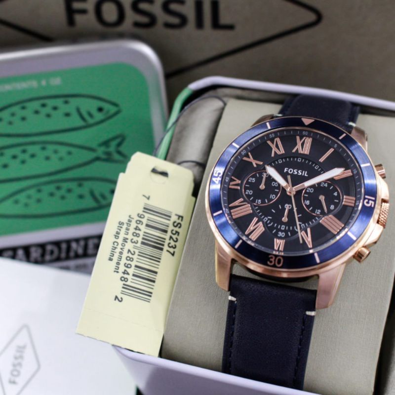 JAM TANGAN PRIA FOS-SIL FS5268 | FS5373 | FS5237 CHRONOGRAPH BATRE ORIGINAL