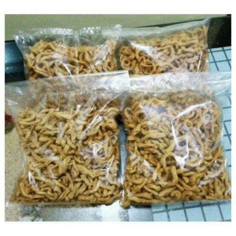

Kripik usus ayam kemasan 500g