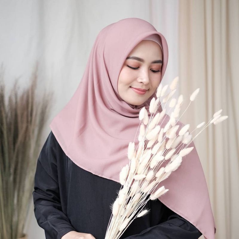 HIJAB BELLA SQUARE POLYCOTTON PREMIUM / GROSIR JILBAB