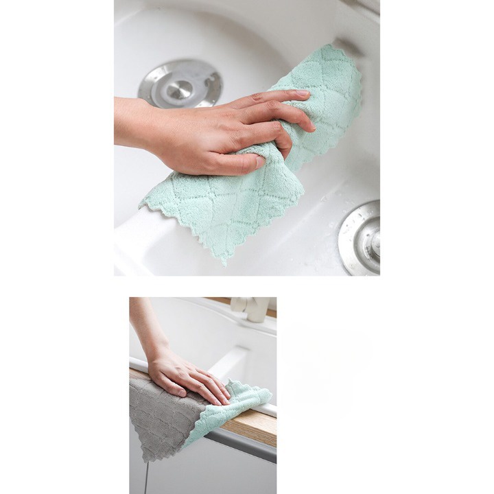 Kain Lap Dapur Serbaguna Microfiber WJJD201