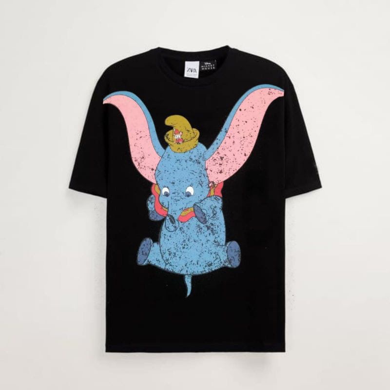 T-Shirt Zara x Disney Dumbo Duduk