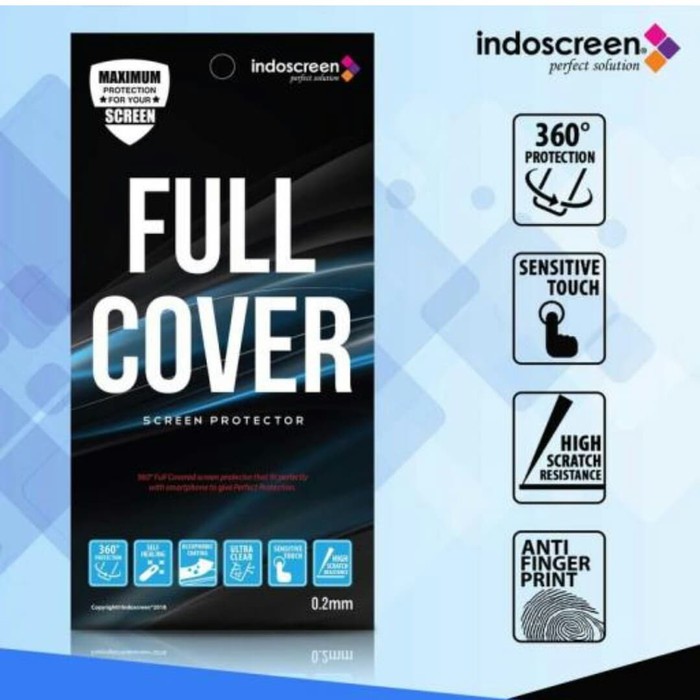 Anti Gores FULL COVER INDOSCREEN iPhone 12 PRO MAX 6.7 / 12 PRO / 12 6.1 / 12 MINI 5.4