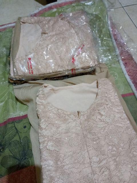 Maura Couple - Sania Ruffle Batik Couple Ori Ndoro Jowi Garansi Termurah Shopee - Batik Modern Solo