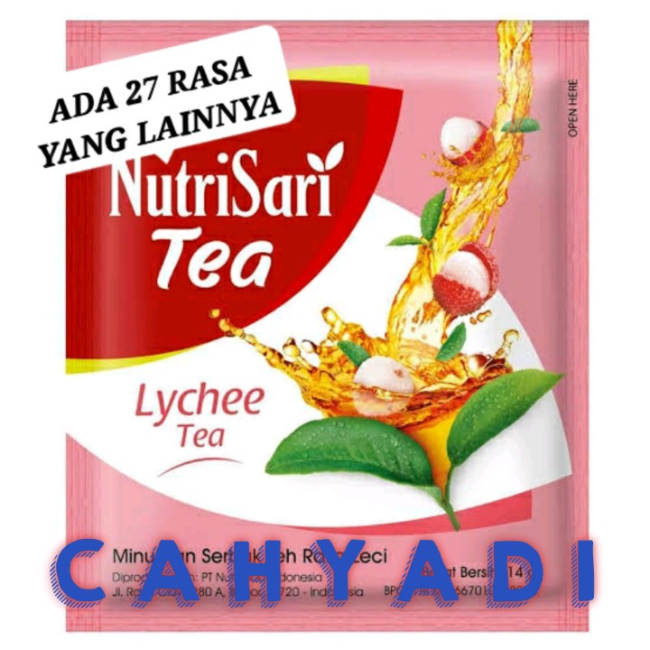 

Nutrisari Lychee Tea / Renceng ( 10 Sachet )