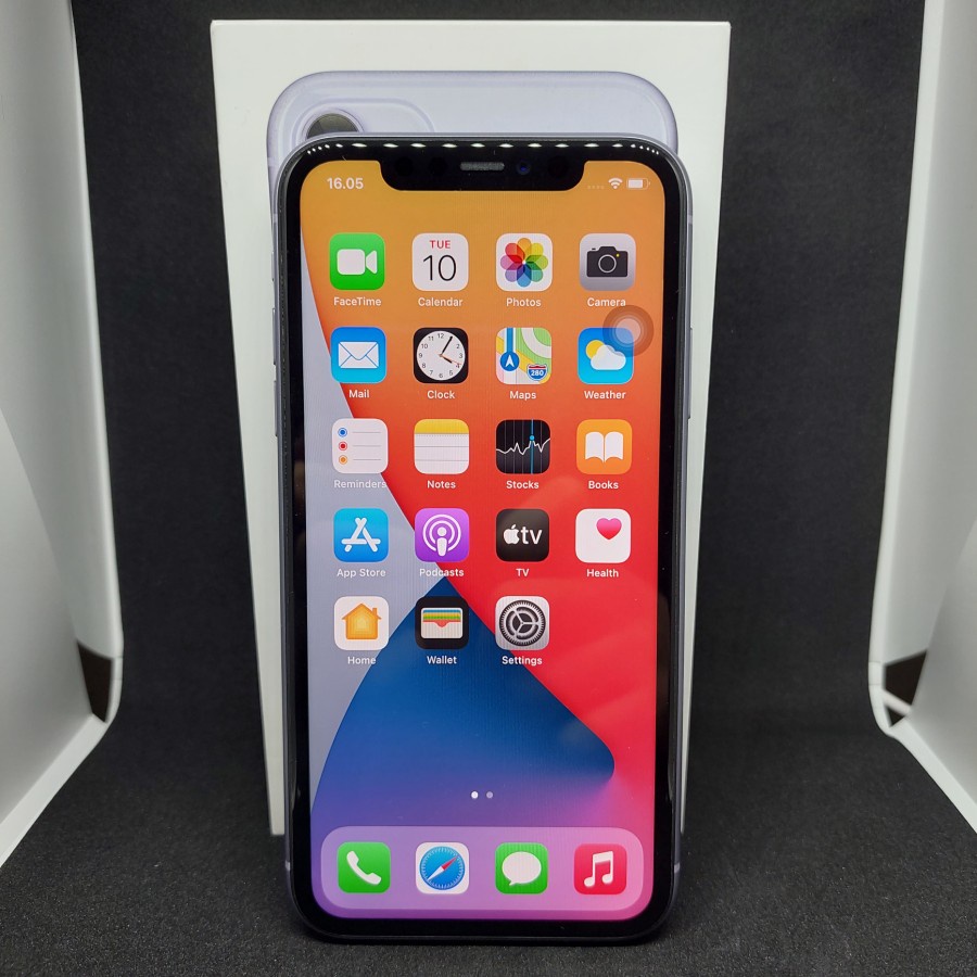 iphone 11 purple ori 128gb second ex ibox