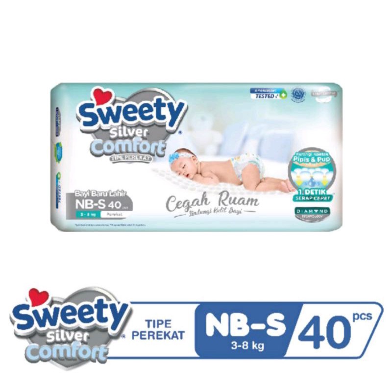 SWEETY COMFORT NEWBORN (perekat)