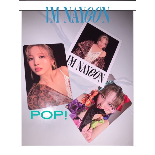 [OFFICIAL] TWICE NAYEON - PHOTOCARD ALBUM IM NAYEON