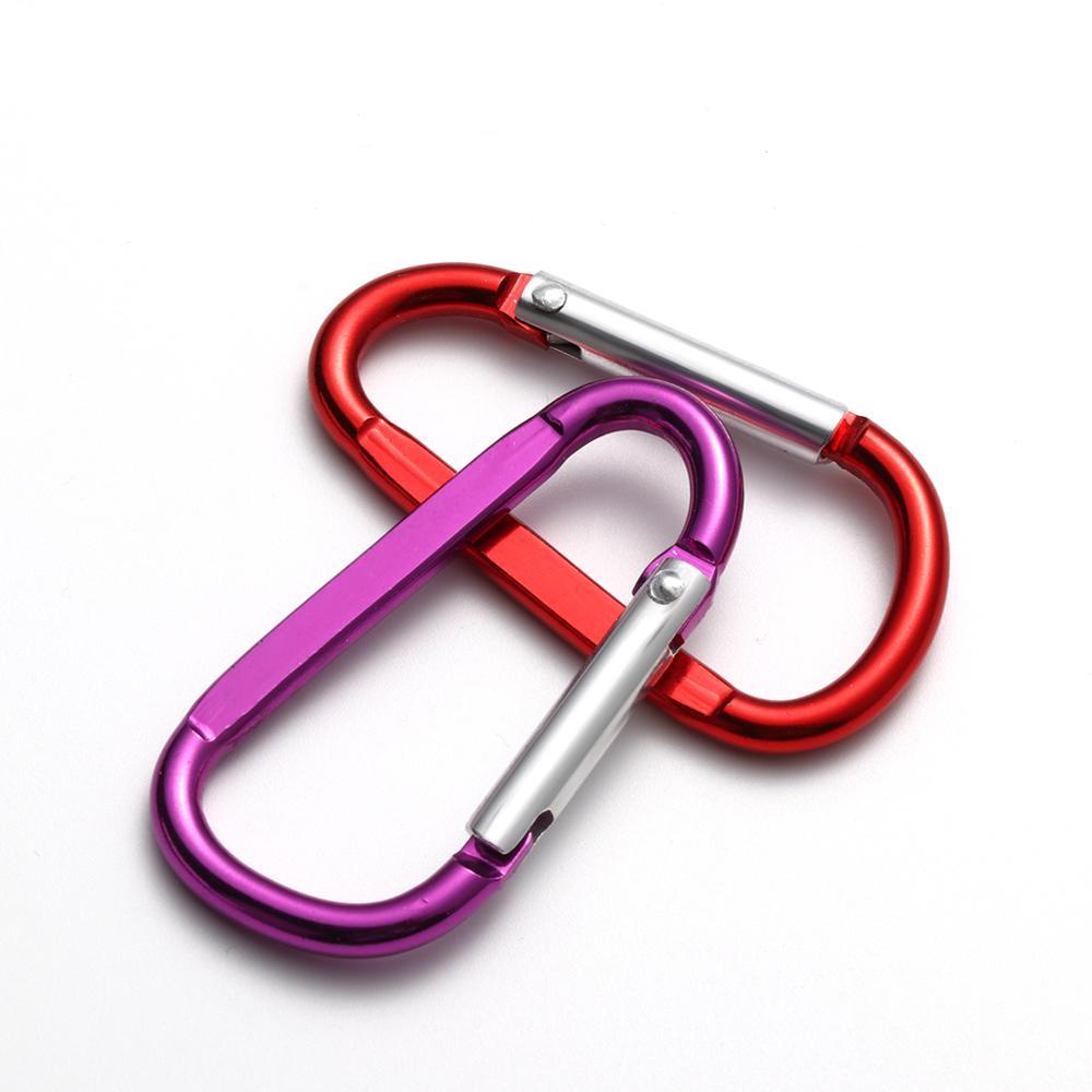 Wonder Climbing Button New Safety Multicolor Aluminium Alloy Carabiner