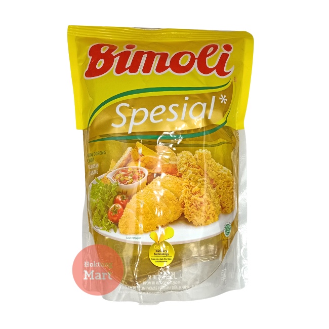 

Bimoli Spesial Minyak Goreng 2Liter / Minyak Sayur Bimoli