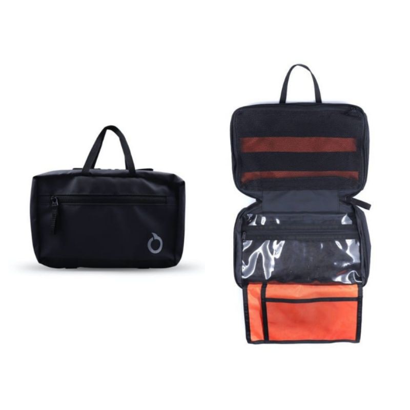 Tas Ortus Frontier Toiletries Bag Black Original Ortus