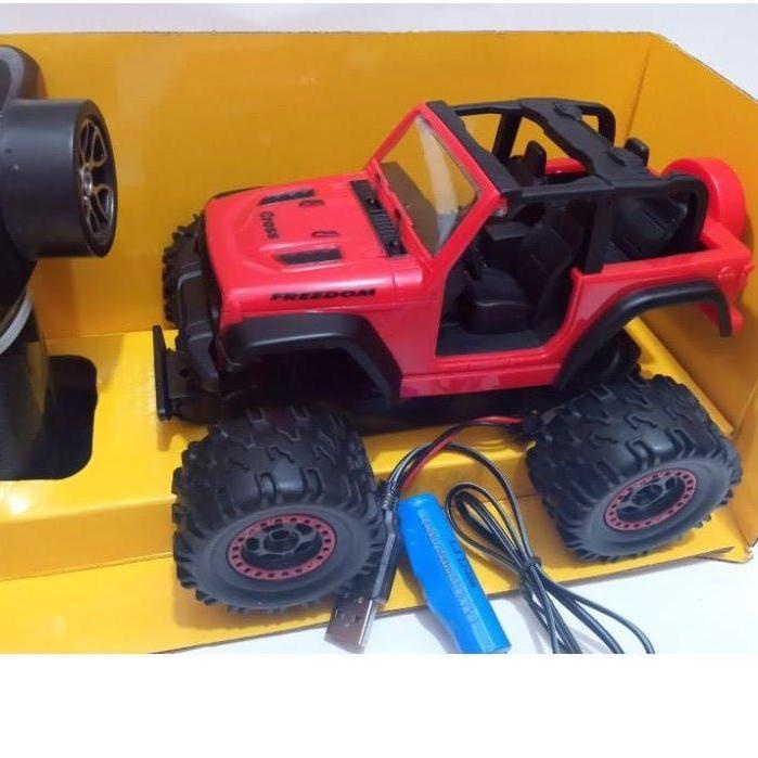 ➾ FREEDOM RC 1 :20 Mobil Remot Control JEEP Offroad Rock Crawler RC mobil rubicon ❅