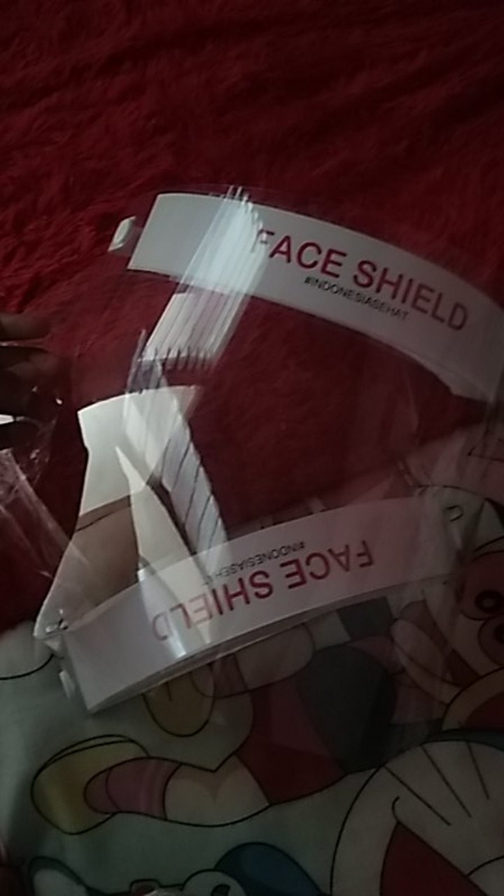 Face Shield Dewasa Bisa Buka Tutup / Pelindung Muka Wajah / Apd Kesehatan