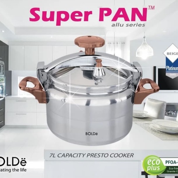 BOLDE Panci Presto - Super Pan Aluminium Presto 7 Liter