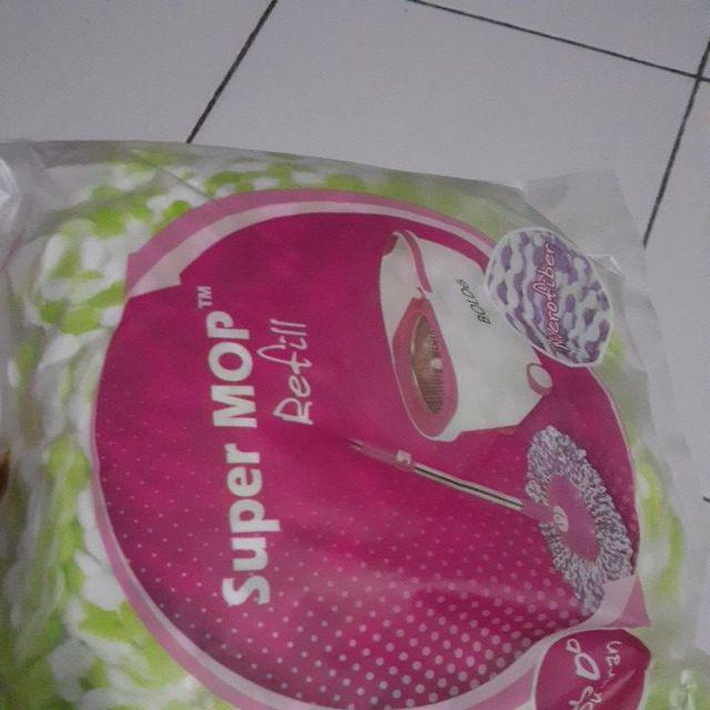 🇳 🇪 🇼 Bolde Reffil Supermop Ungu Alat Pel Lantai