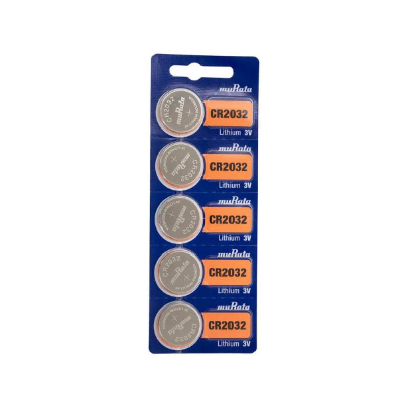 Baterai MuRata CR2032 Original Lithium Primary LiMNO2 Coin Cell Batteries 3 Volt