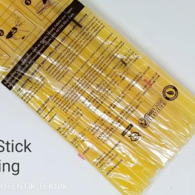 

ISI REFILL LEM TEMBAK BAKAR 11.3MM X 30CM - GLUE STICK BESAR KUNING