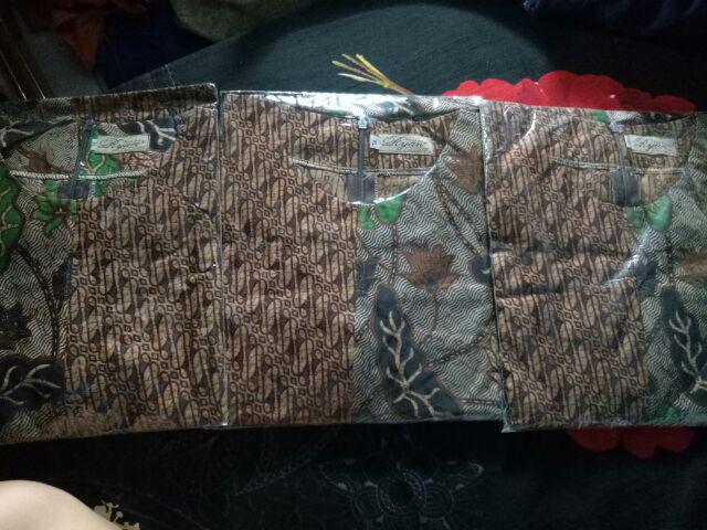 Tunik Seling Parang Daun / Tunik Batik Cantik Modern / Batik Tunic Seragam Batik Kantor Wanita