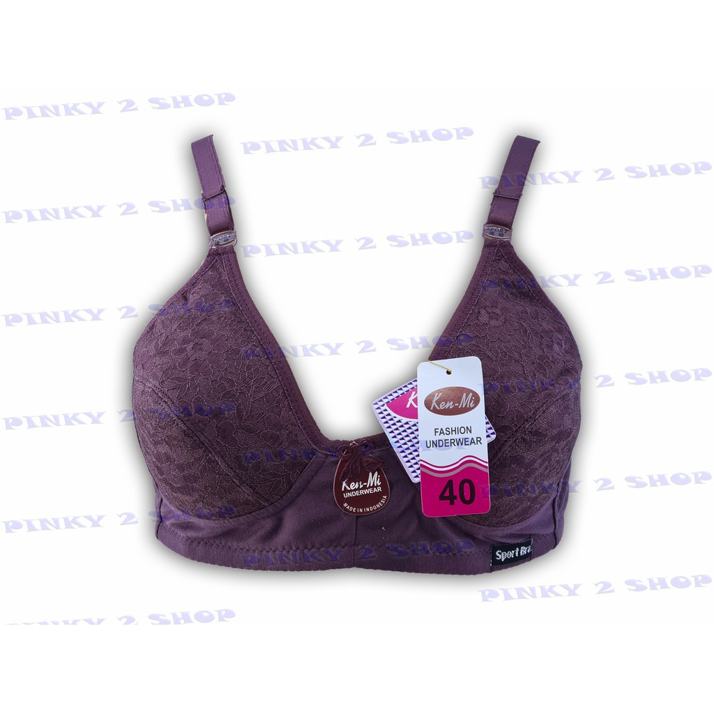 SPORTBRA TANPA BUSA KOMBINASI BRUKAT SIZE 34-46 KAIT 2