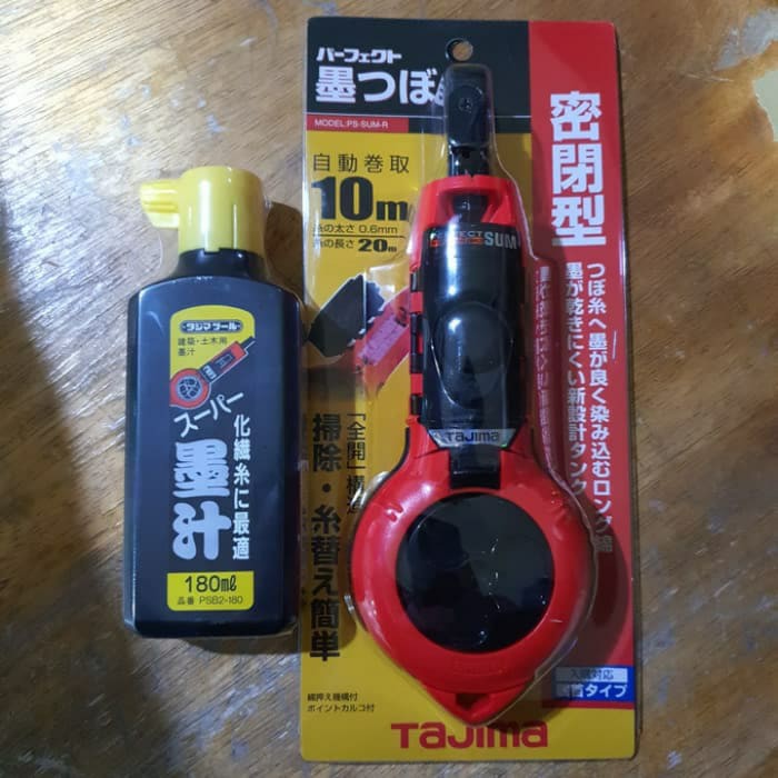 

Murah PROMO PAKET Tajima sipatan 10m + tinta hitam