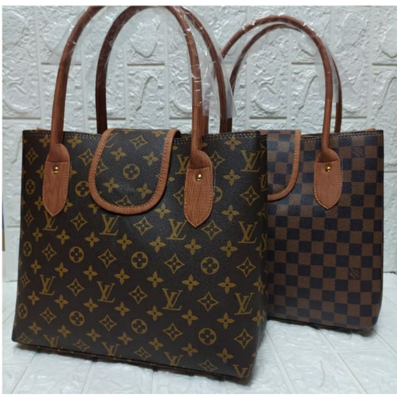 tas tote bag lv kotak mono damier/ selempang / sling bag