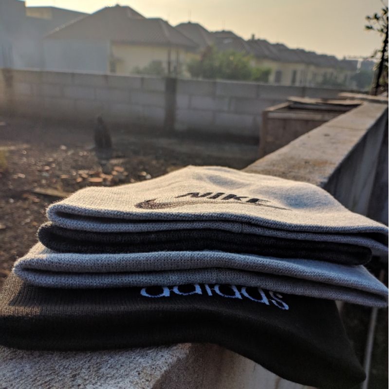 Topi Kupluk Rajut Anak & Dewasa | Bordir NIKE  | Pria Wanita | Untuk Sehari Hari