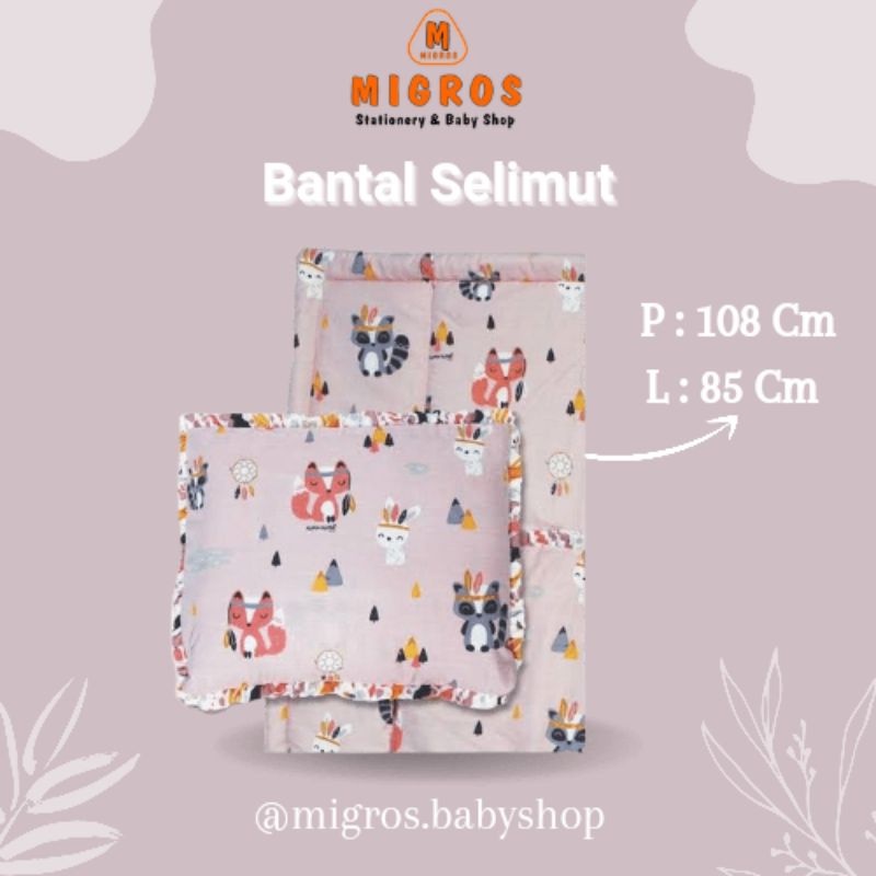 Kuma Kuma Bantal Selimut Bayi - Balmut Kuma Kuma