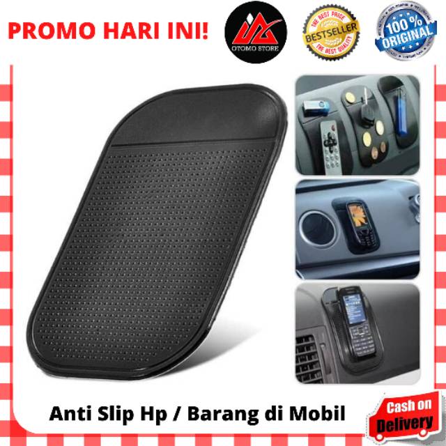 PHONE CAR Spider Sticky Pad Karpet Karet Anti Slip Mat Hp dan Barang di Dashboard Mobil Universal