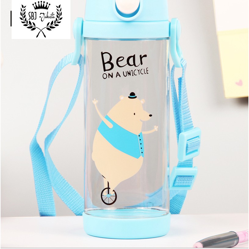 BOTOL MINUM DILLER DIYI TERMOS PLASTIK ANAK TRITAN 100% BPA FREE 550 ML