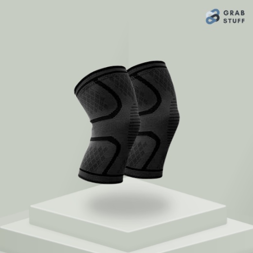 Pelindung Lutut Knee Support Brace Fitness 1 Pair / Pelindung Lutut Olahraga Fitnes Gym Futsal / Pelindung Lutut Cidera Murah Aman Anti Slip / Deker Alat Pelindung penyangga Lutut Kaki Olahraga Aolikes knee support / Deker Cedera Terapi Lutut