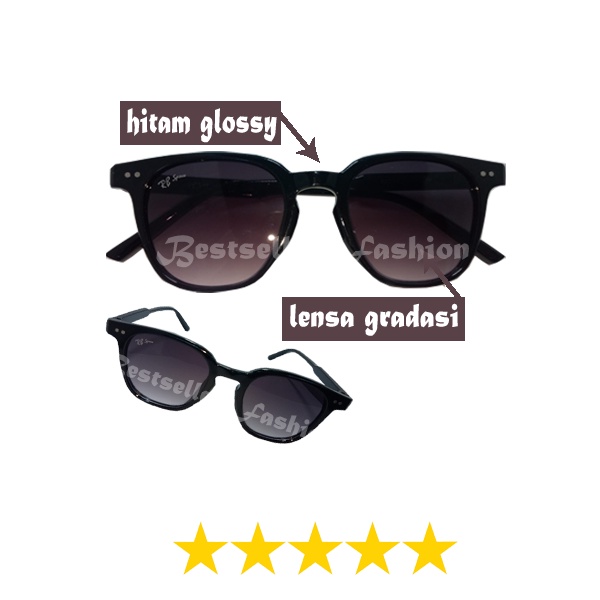 Kacamata Gaya Pria Wanita Kacamata Hitam Anti Uv Kacamata Transparan Retro Suglasses Trendy Kacamata Fashion Korea Style Terbaru NOCASE