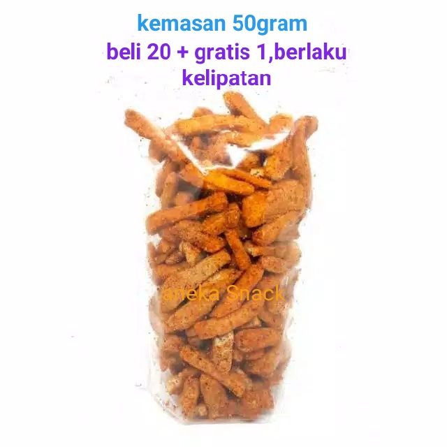 

basreng / stik basreng pedas 50gram