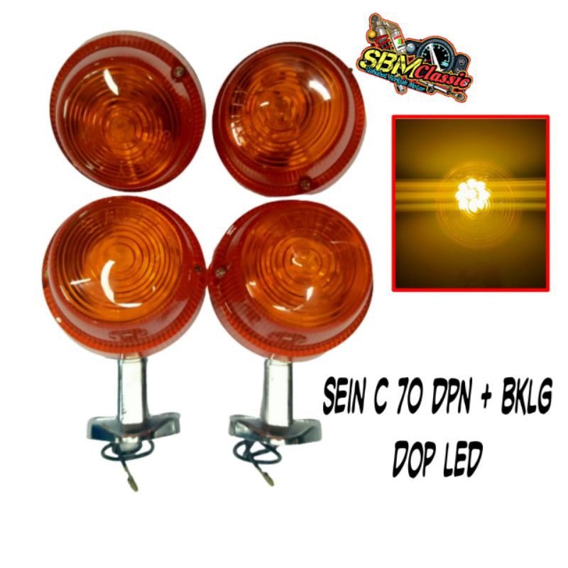 SEIN C70 LED SET DEPAN BELAKANG RETING C70 STANDAR LED